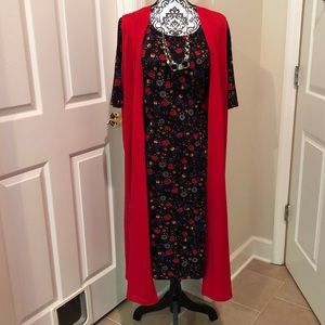 LuLaRoe sleeveless duster
